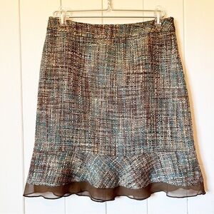 Chapter One Petites Tweed Skirt. Size 10.